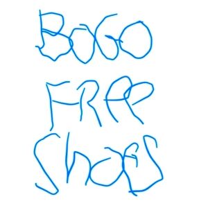 BOGO Free Shoes Buy One Get One Free